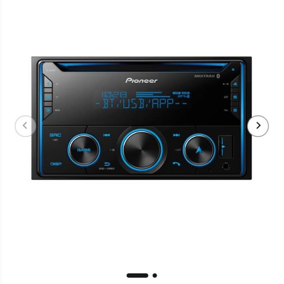 PIONEER Black and Blue Car Stereo Receiver - Picture 1 of 2